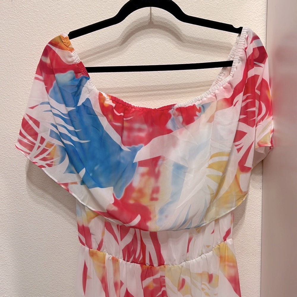 Tropical Maxi Dress